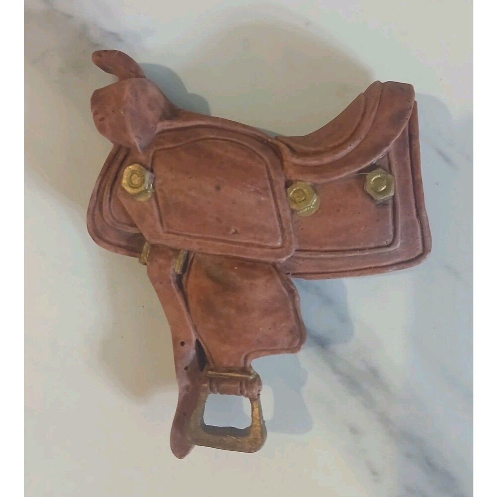 Horse  Saddle Refrigerator Magnet Western Cottage
